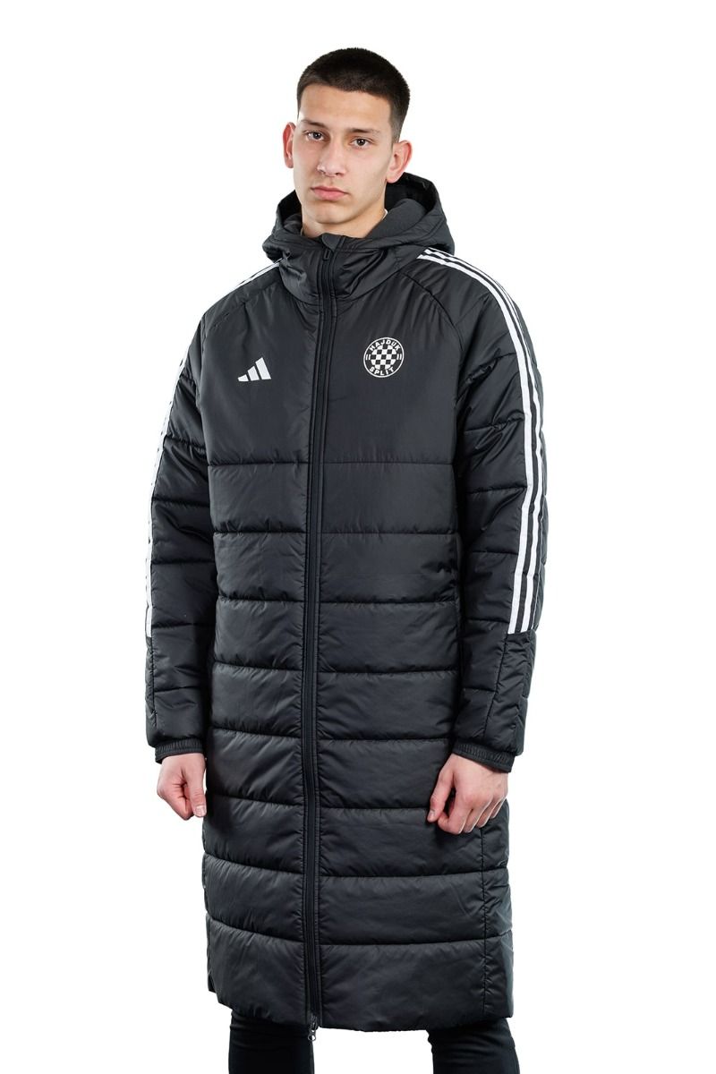 adidas zimska jakna duga, Hajduk TIRO24 L COAT, crna