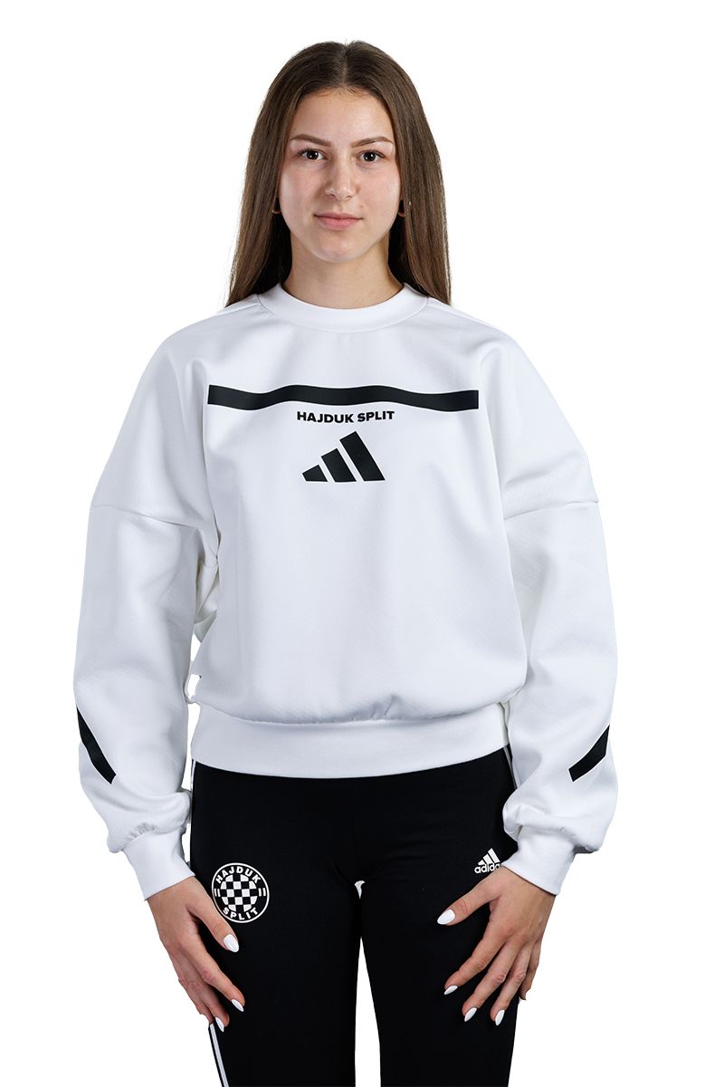 adidas ženska majica dugi rukav, Hajduk W Z.N.E. SWT, bijela