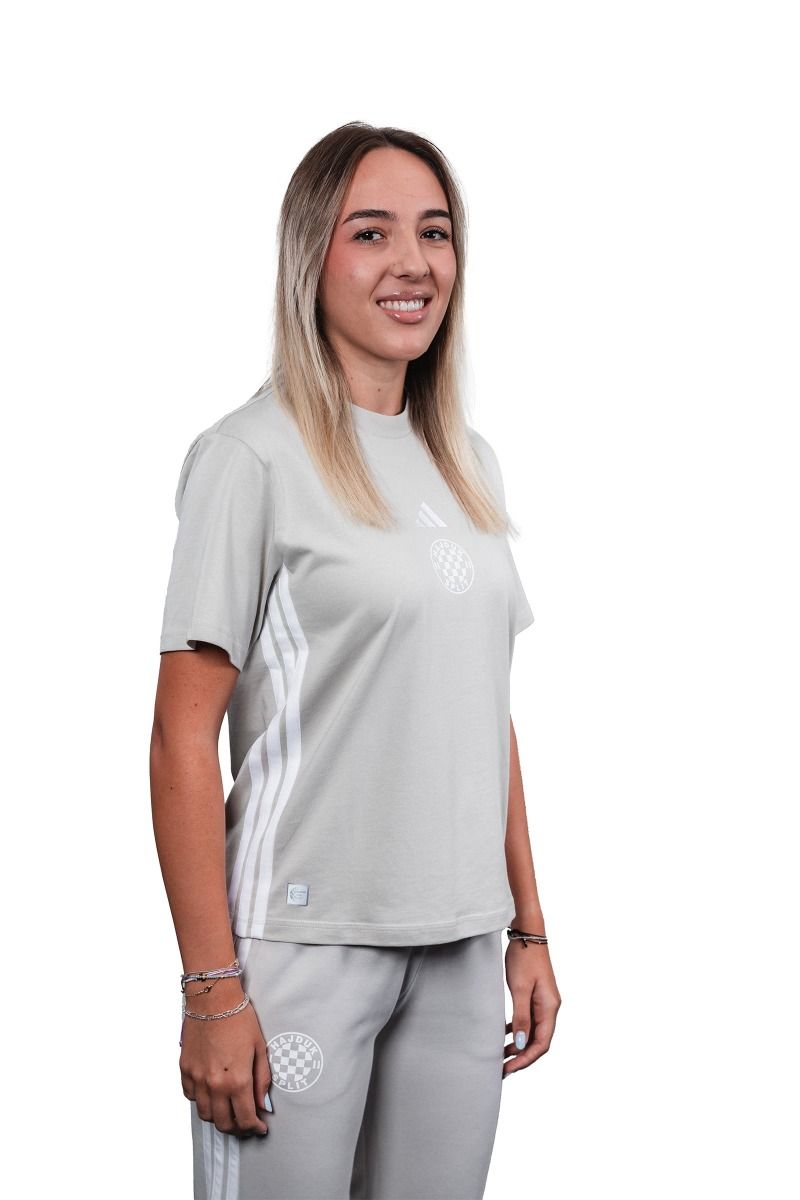 adidas ženska majica kratki rukav, Hajduk W 3S SJ T, wonalu