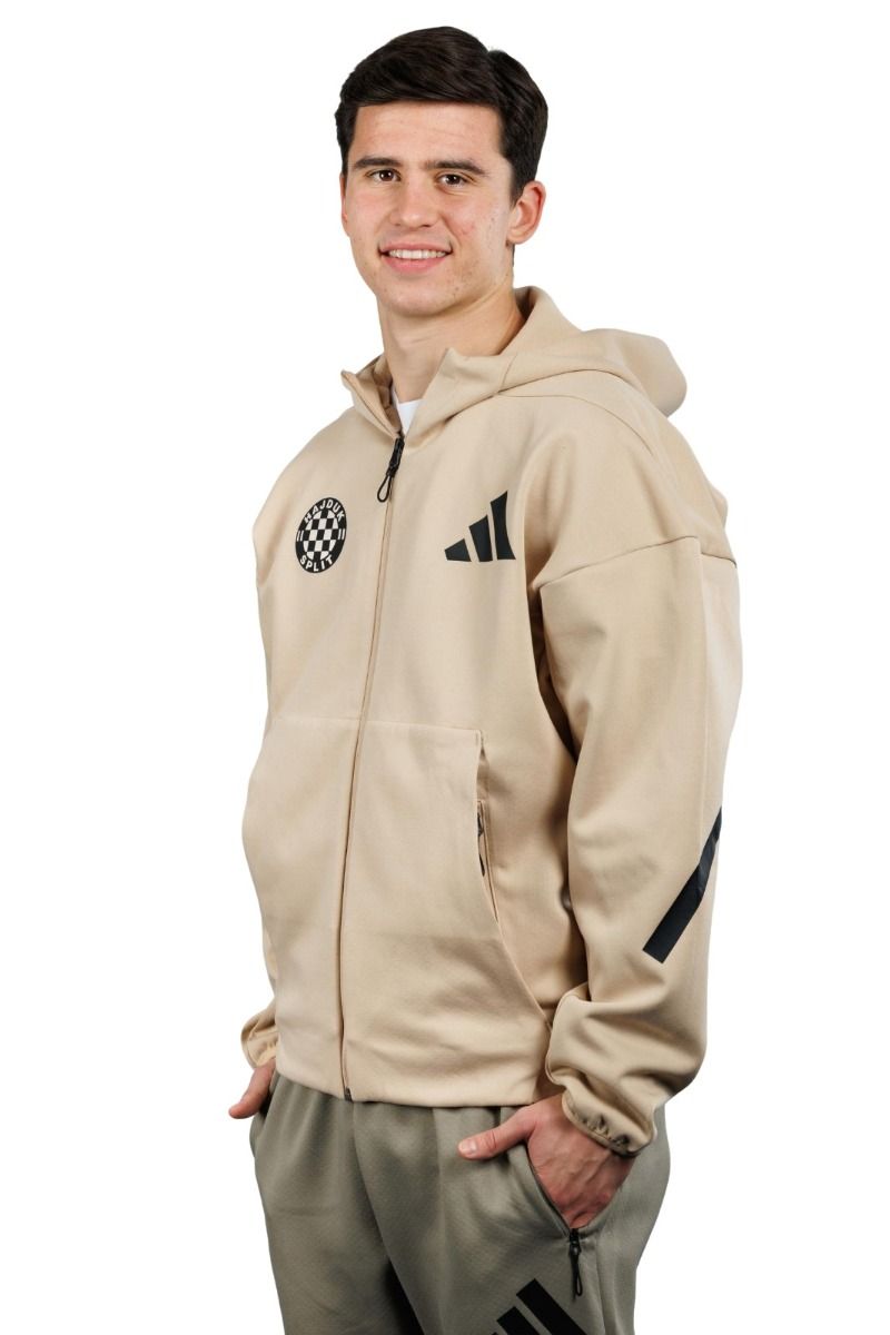 adidas majica s kapuljačom full zip, Hajduk M Z.N.E. FZ, magbei