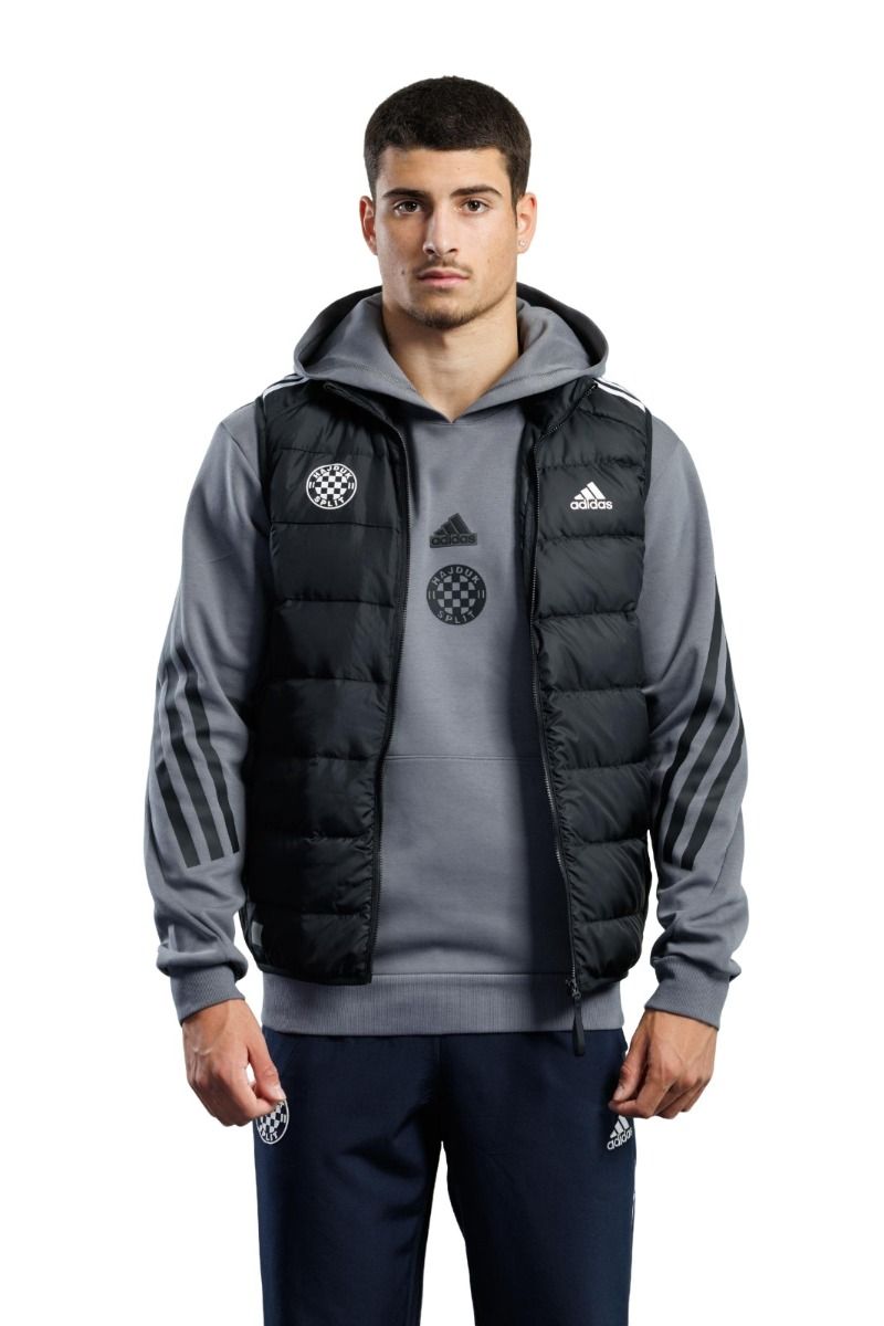adidas prsluk, Hajduk ESS 3S L DOWN V, crni