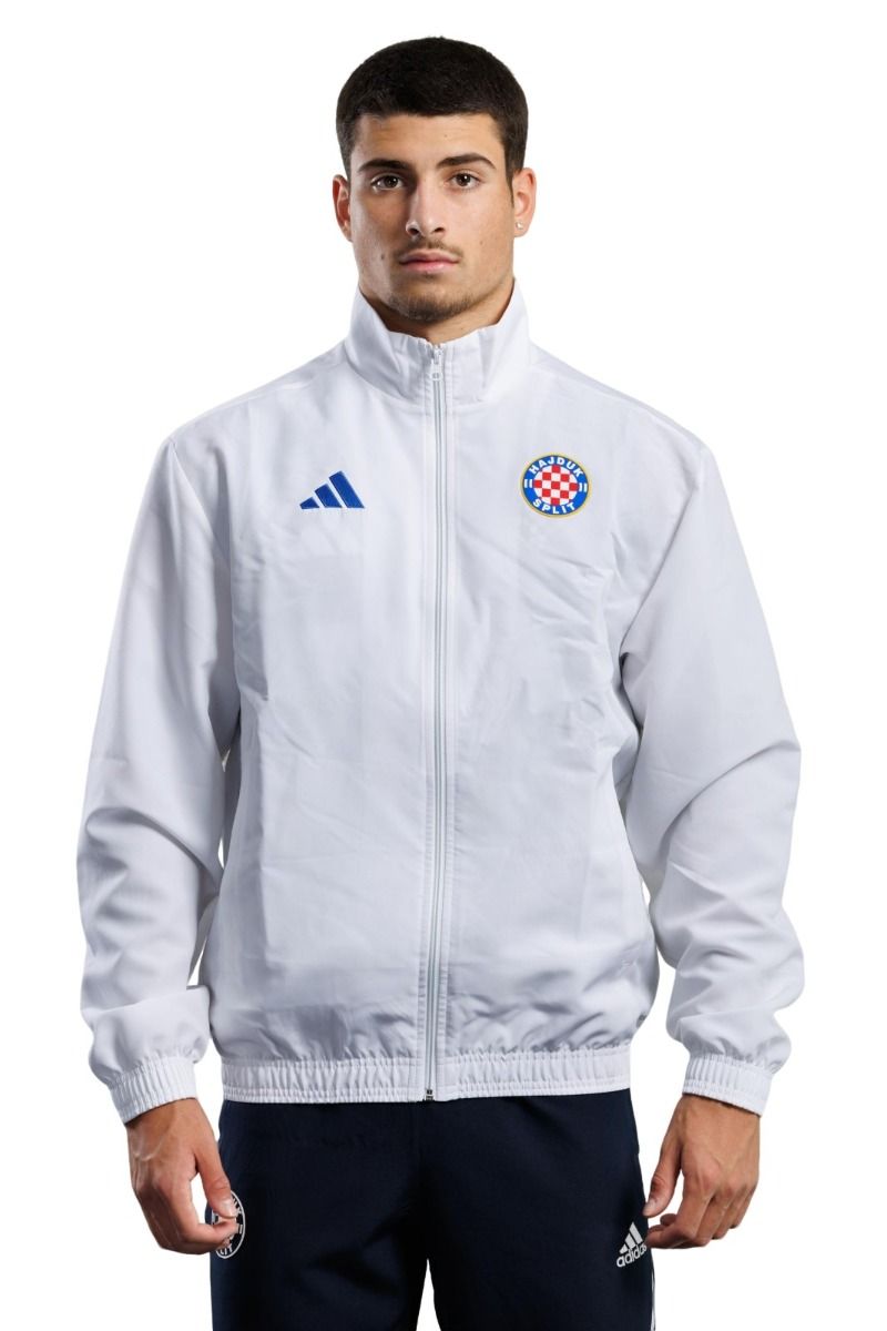 adidas Entrada presentation jacket, Hajduk 24/25, bijeli/plavi