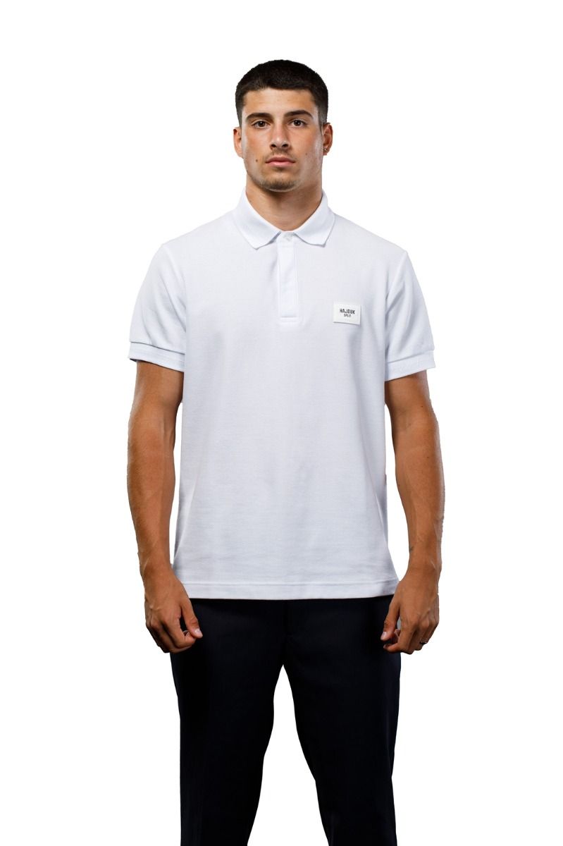 Hajduk Premium polo majica kratki rukav, bijela