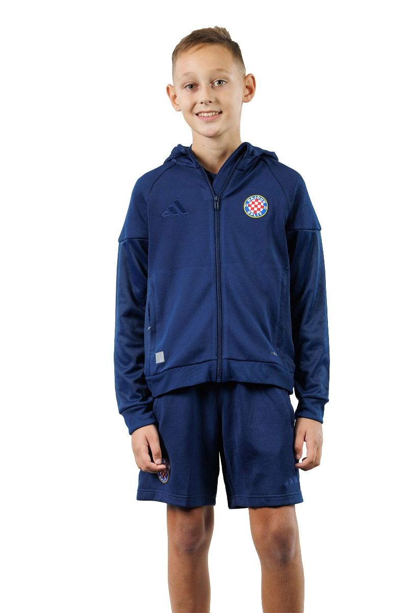 adidas dječja trening majica dugi rukav, Hajduk TIRO25 FZ Y, modra