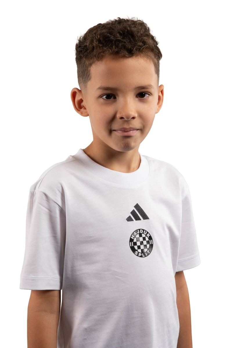 adidas dječja majica kratki rukav, Hajduk J SL TEE 160, bijela