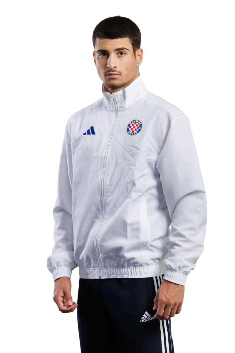 adidas Entrada presentation jacket, Hajduk 24/25, bijeli/plavi