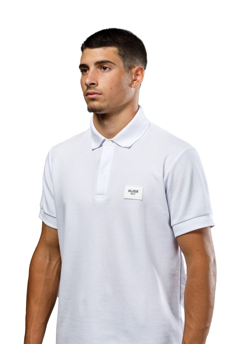 Hajduk Premium polo majica kratki rukav, bijela