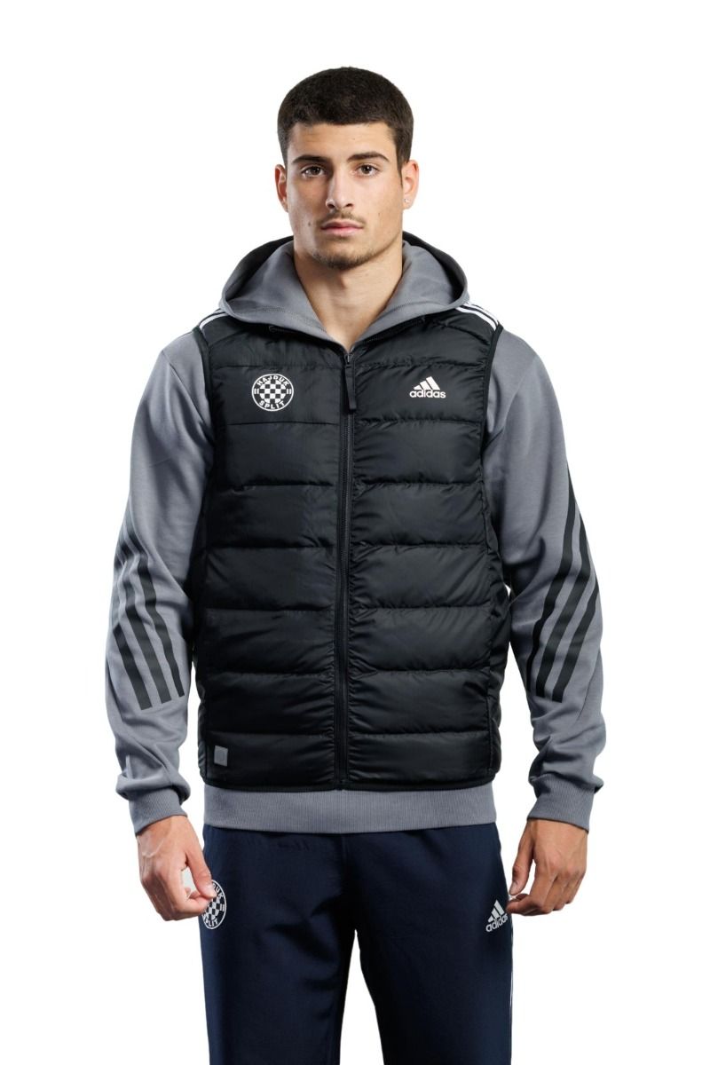 adidas prsluk, Hajduk ESS 3S L DOWN V, crni
