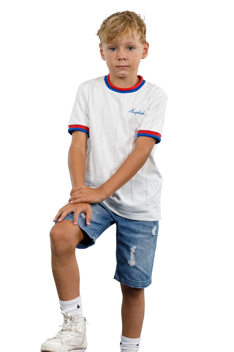 Hajduk dječja Vintage majica kratki rukav, bijela