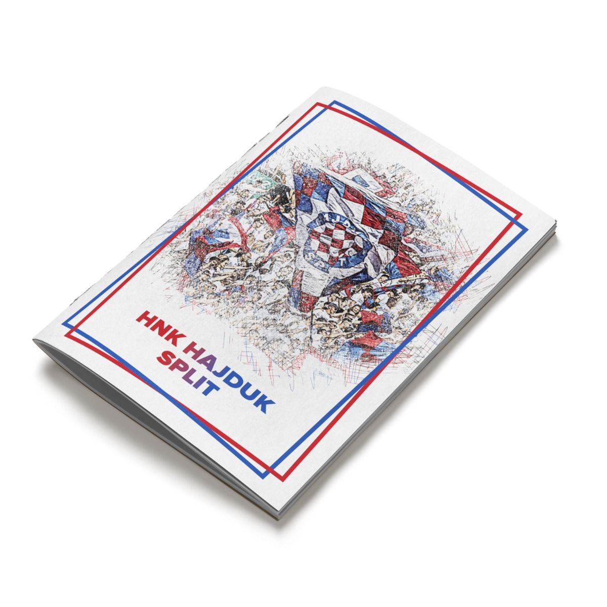Hajduk bilježnica A5 crte 24/25