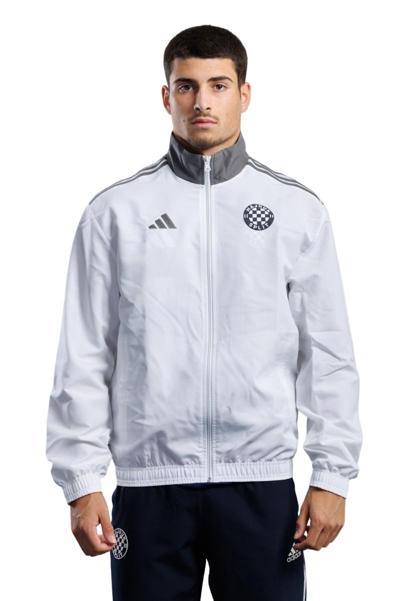 adidas Entrada presentation jacket, Hajduk 24/25, bijeli/antracit