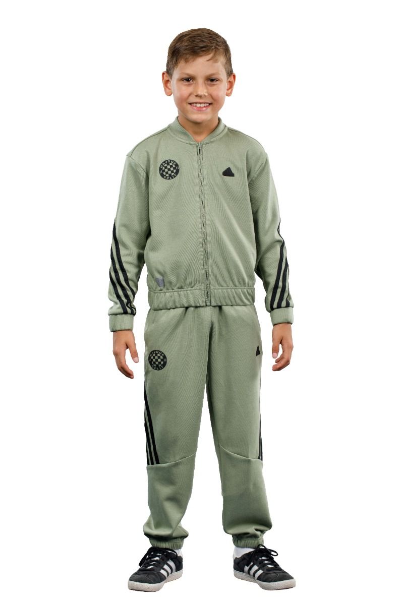 adidas komplet trenerka full zip, Hajduk U FI 3S TGTH TS, tengrn