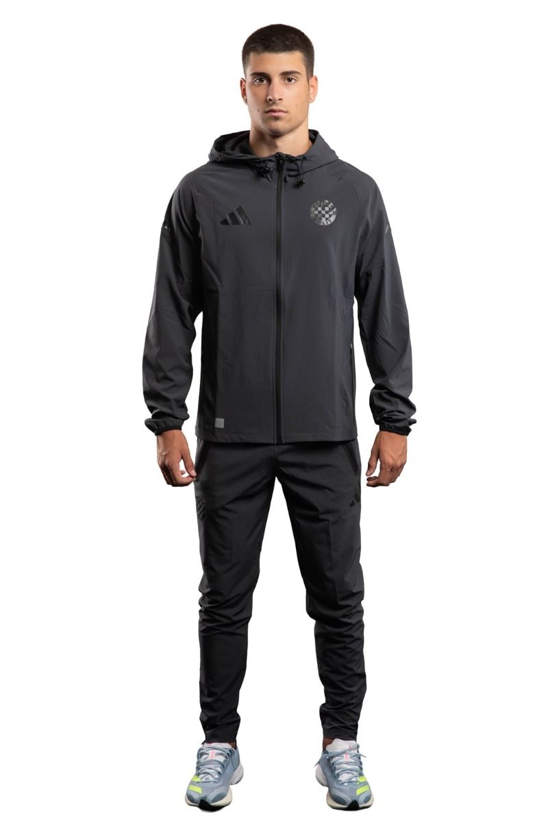 adidas majica s kapuljačom F.Z., Hajduk, TIRO25P VT JKT, siva