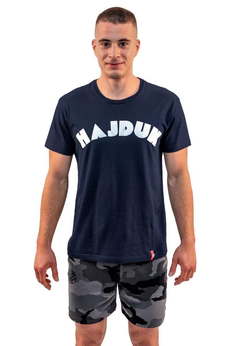 Hajduk majica kratki rukav Retro 22/23, modra