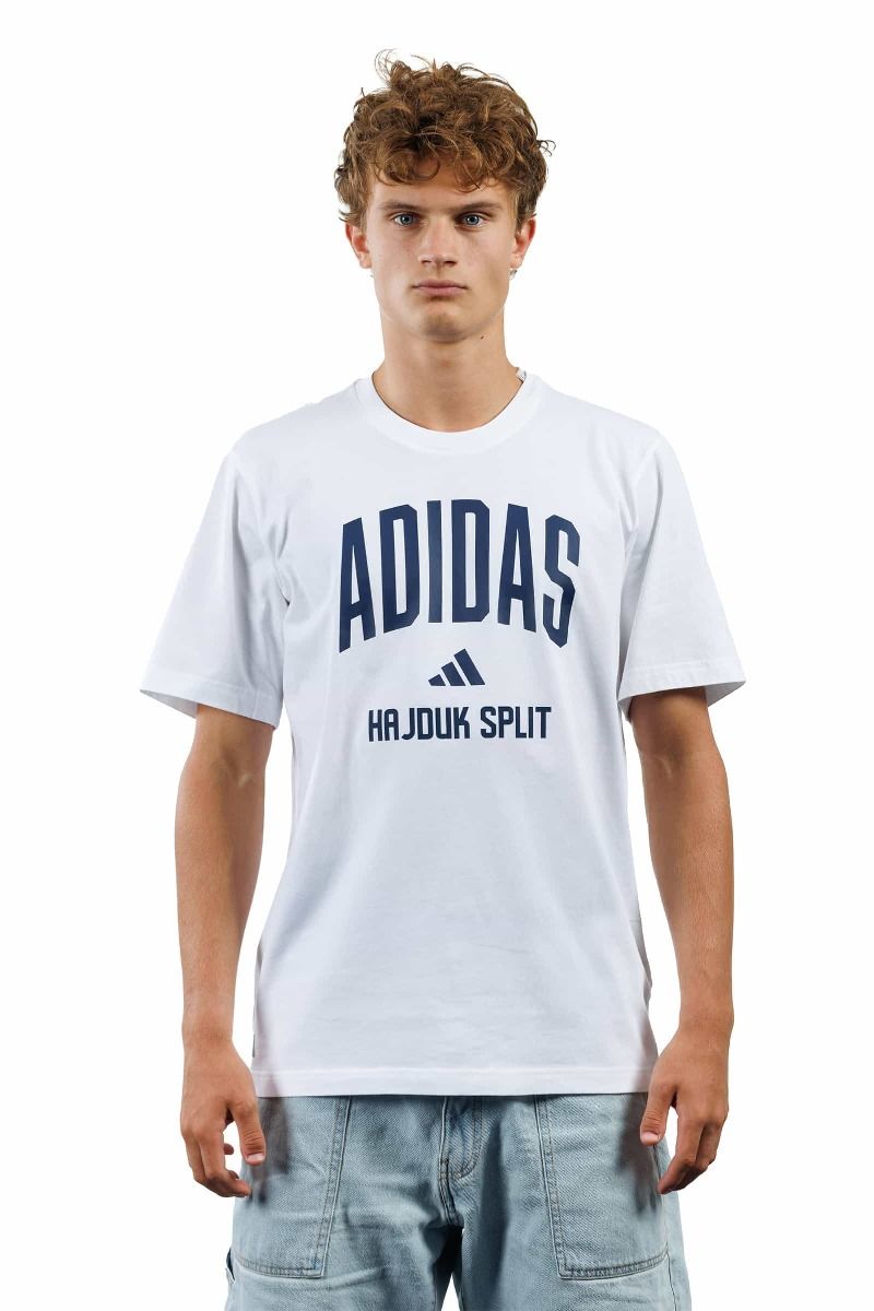 adidas majica kratki rukav, Hajduk M COLLEGIATE T, bijela
