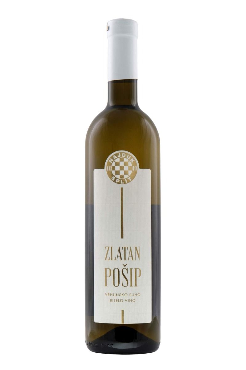 Zlatan Pošip Hajduk 0,75l, vrhunsko suho bijelo vino