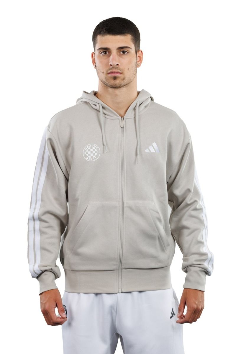 adidas majica dugi rukav s kapuljačom, Hajduk M 3S FL FZ HD, wonalu
