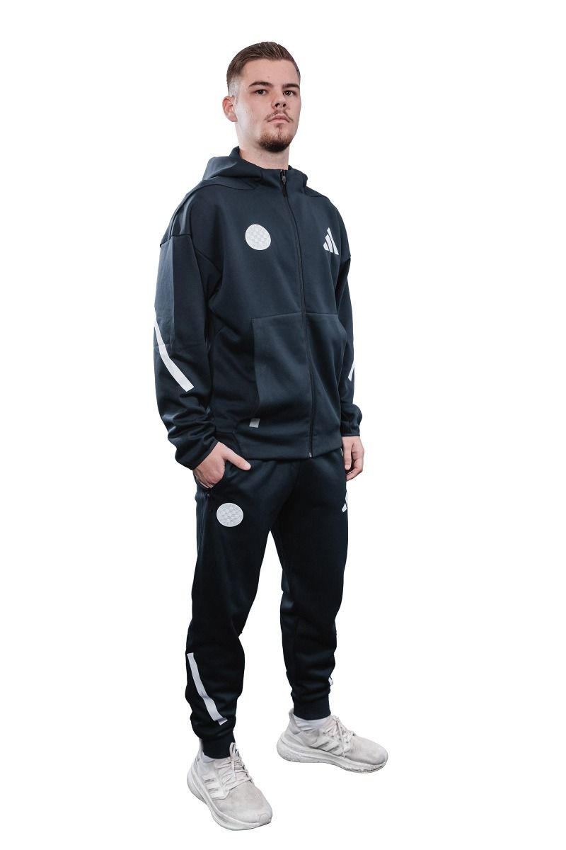 adidas majica s kapuljačom F.Z., Hajduk M Z.N.E. FZ, modra