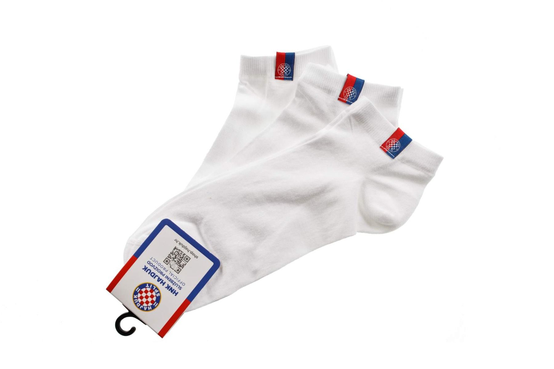 Hajduk stopalice 3/1, bijele