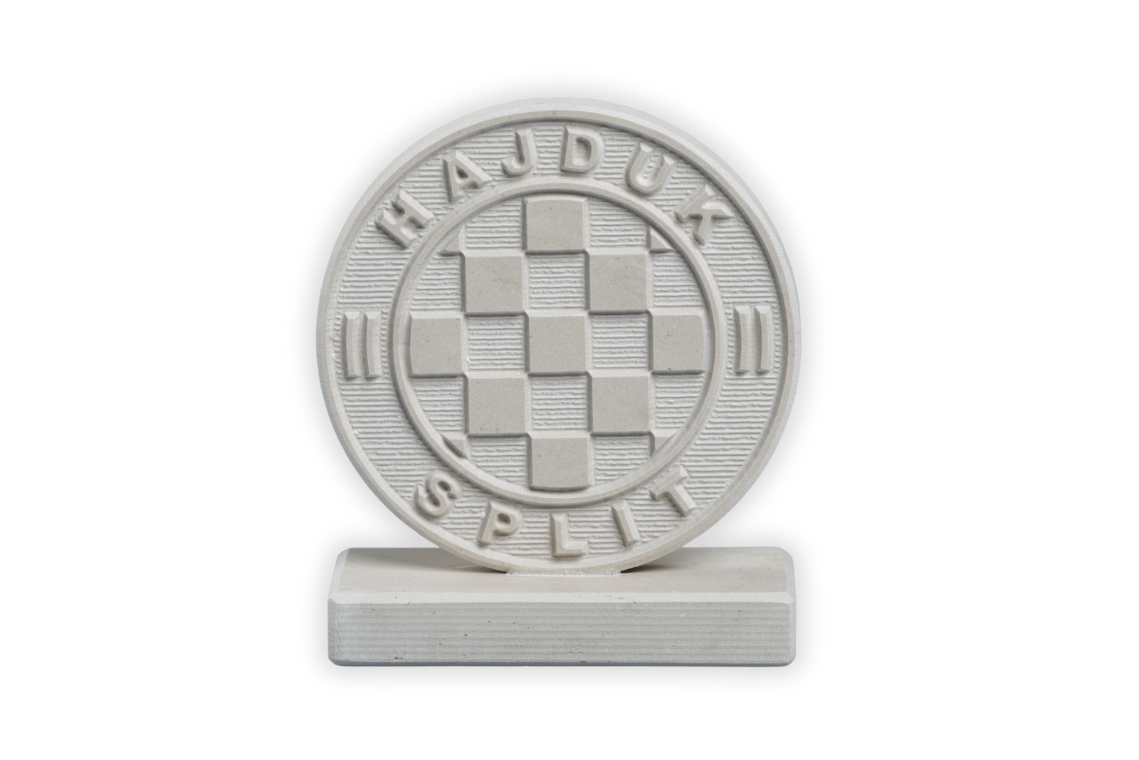Grb na postolju Hajduk, kameni