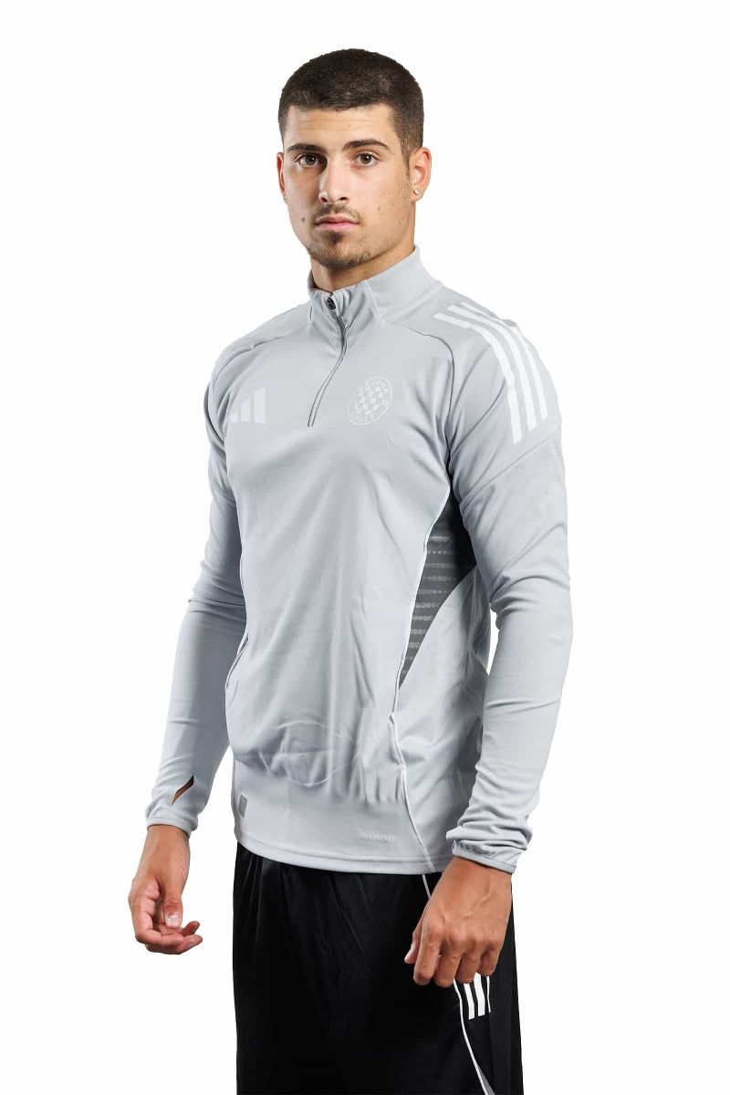 adidas trening majica dugi rukav, Hajduk TIRO25C TR TOP, siva