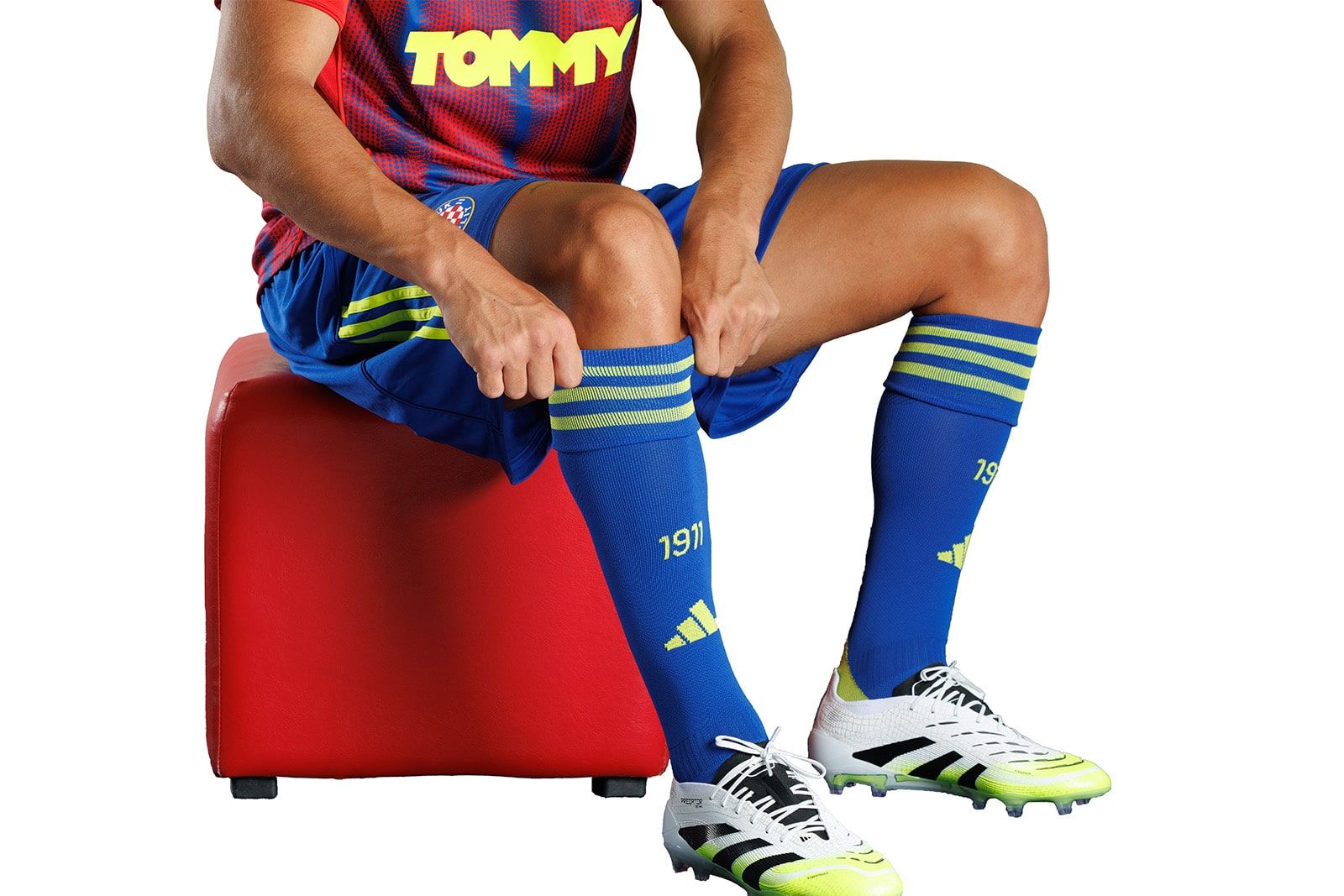 adidas štucne za gostujući dres, Hajduk 25/26, plave