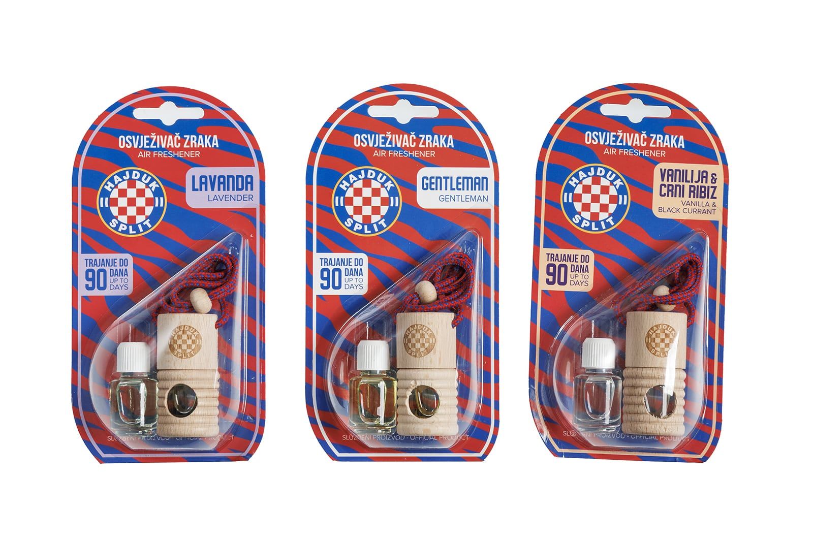 Hajduk auto miris Shake, 2x4,5ml