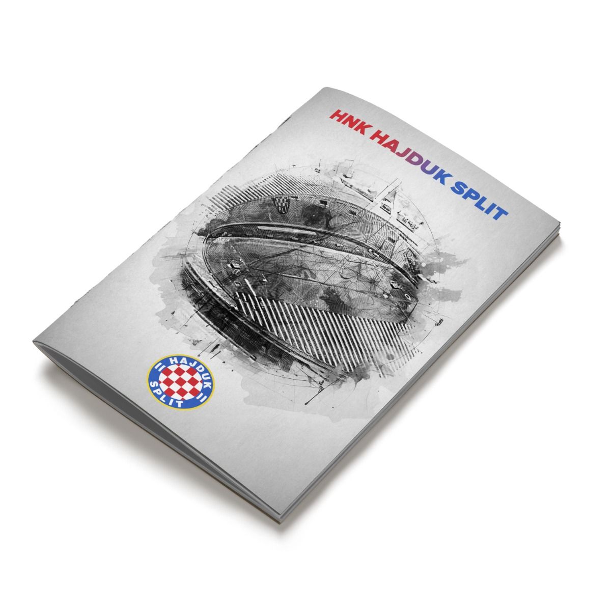 Hajduk bilježnica A4 geometrijska 24/25