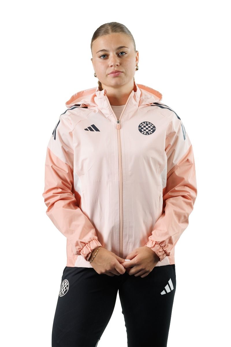 adidas ženska trening jakna, Hajduk TIRO25C AW JKTW, roza