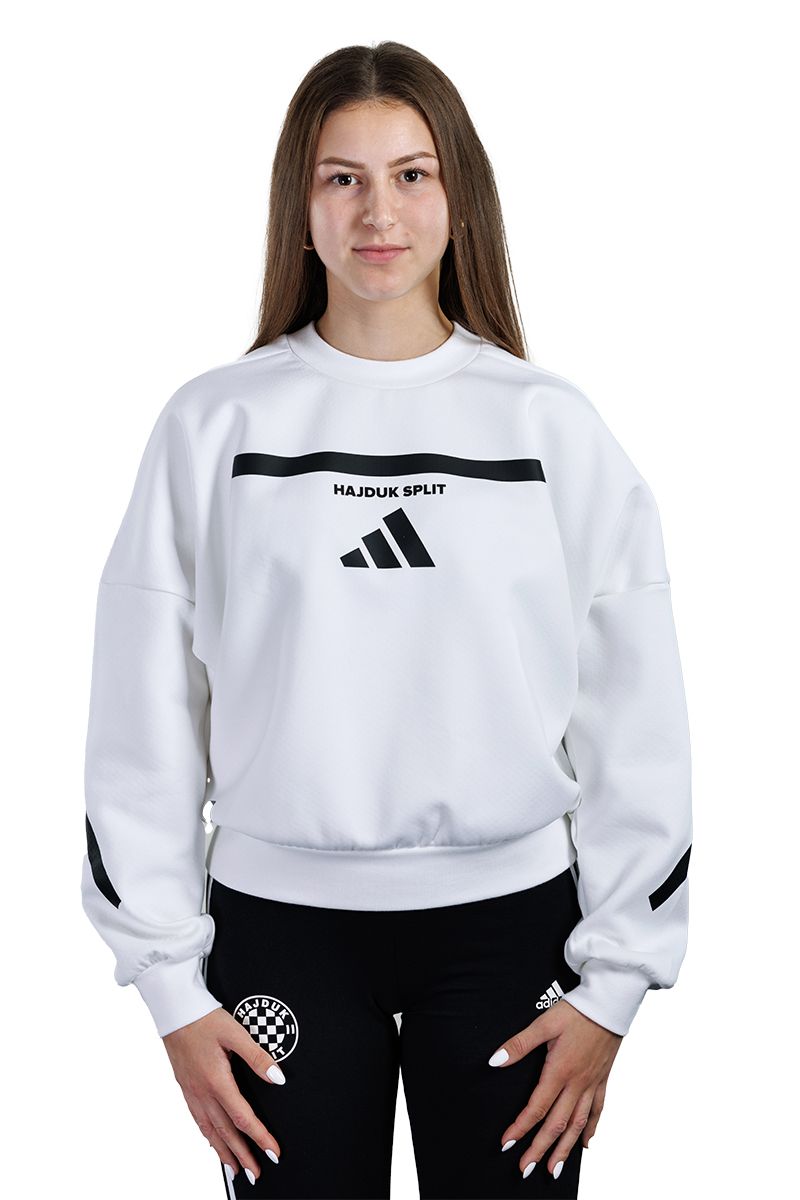 adidas ženska majica dugi rukav, Hajduk W Z.N.E. SWT, bijela