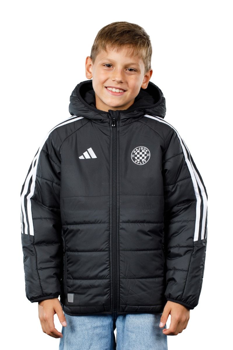 adidas zimska jakna s kapuljačom dječja, Hajduk TIRO24 WINTJKTY, crna