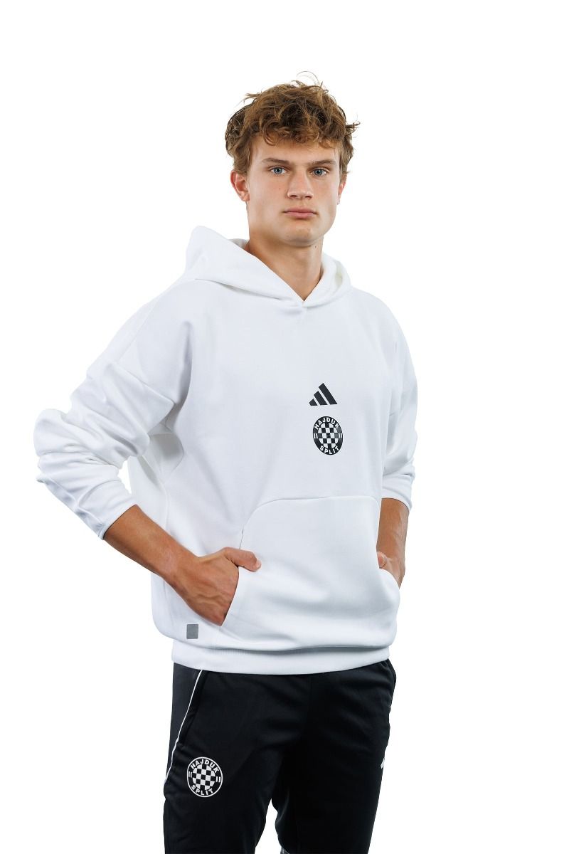 adidas majica dugi rukav s kapuljačom, Hajduk M FI SL HD, bijela