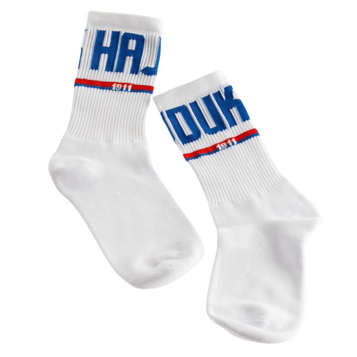 Hajduk čarape dječje sportske, bijele
