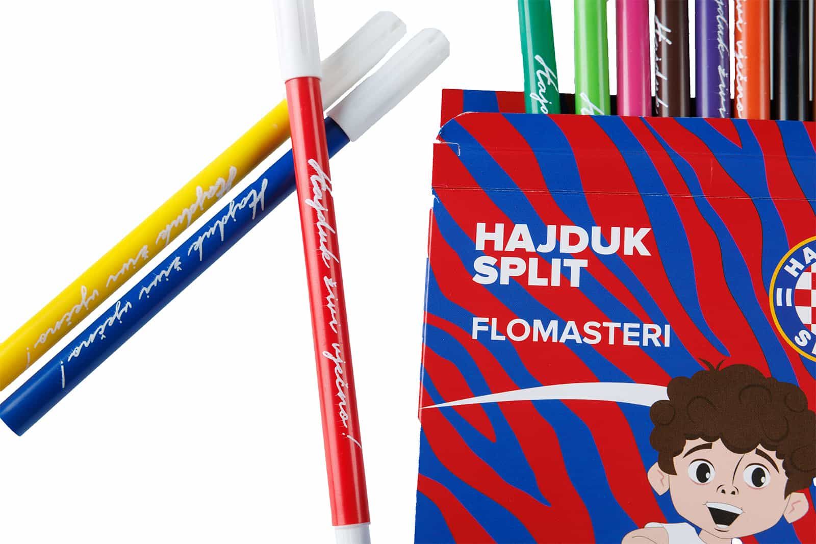 Hajduk flomasteri Rico, 12/1