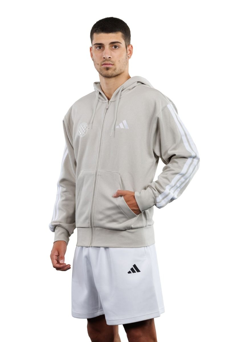 adidas majica dugi rukav s kapuljačom, Hajduk M 3S FL FZ HD, wonalu