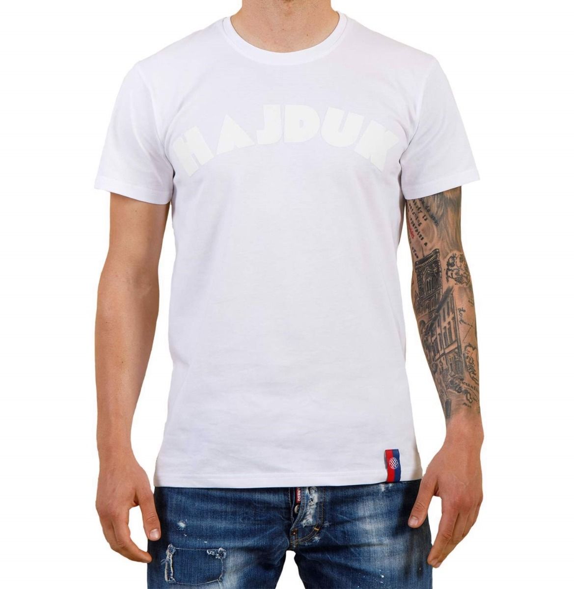 Hajduk majica kratki rukav Retro 22/23, bijela