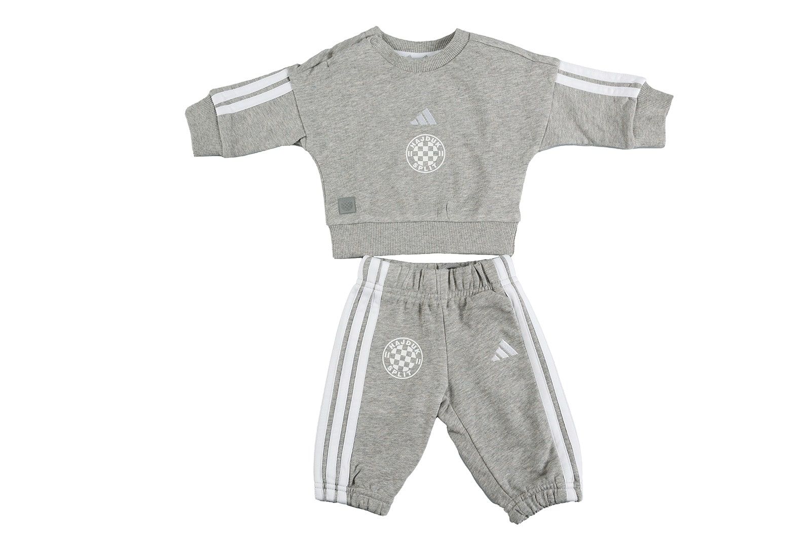 adidas baby komplet dugi rukav, Hajduk I 3S FT JOG 240, sivi
