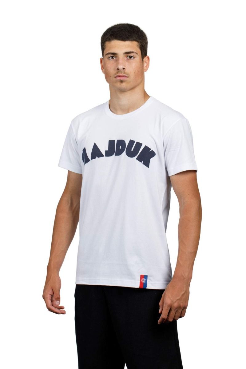 Hajduk majica kratki rukav Retro 22/23, bijelo modra
