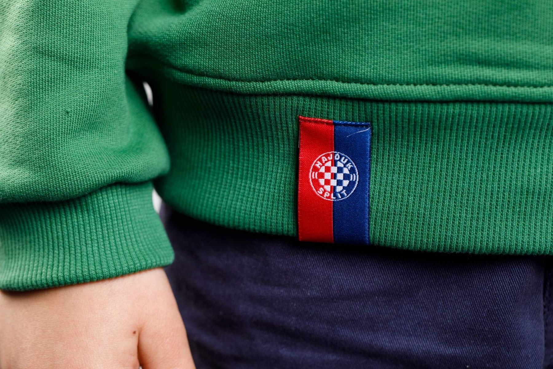 Hajduk Božićna majica Sob, zelena