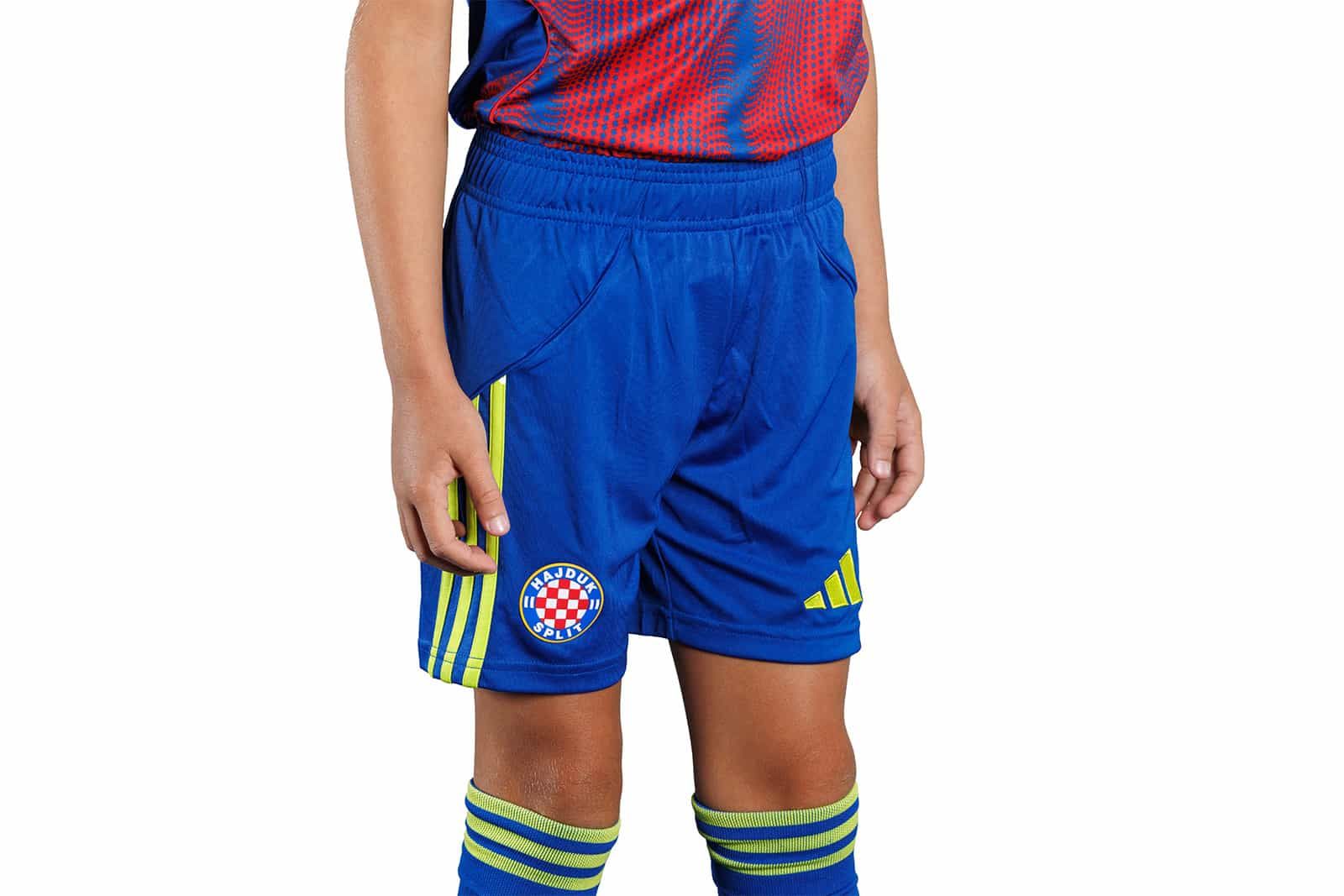 adidas dječje hlačice za gostujući dres, Hajduk 25/26, plave