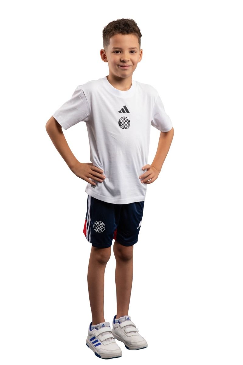 adidas dječja majica kratki rukav, Hajduk J SL TEE 160, bijela