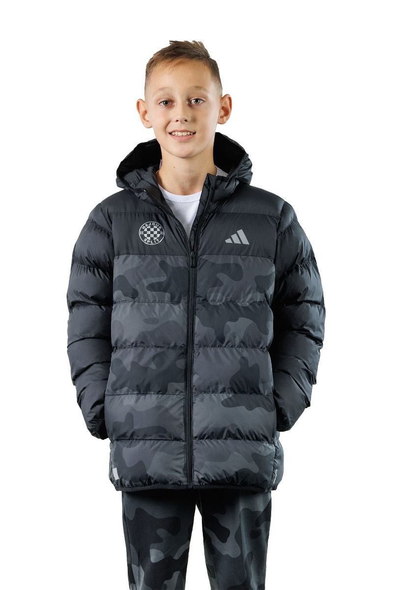 adidas dječja zimska jakna, Hajduk J SD AOP JKT, crna