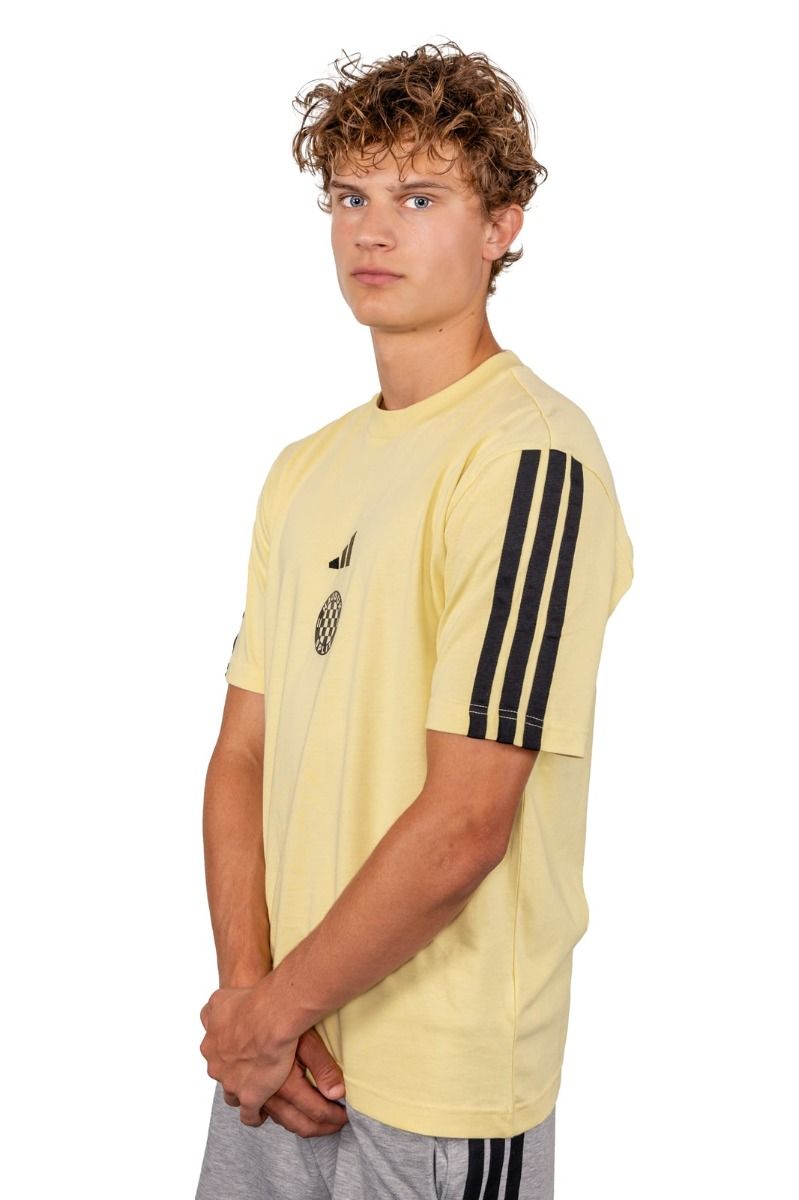 adidas majica kratki rukav, Hajduk M 3S SJ T B, žuta