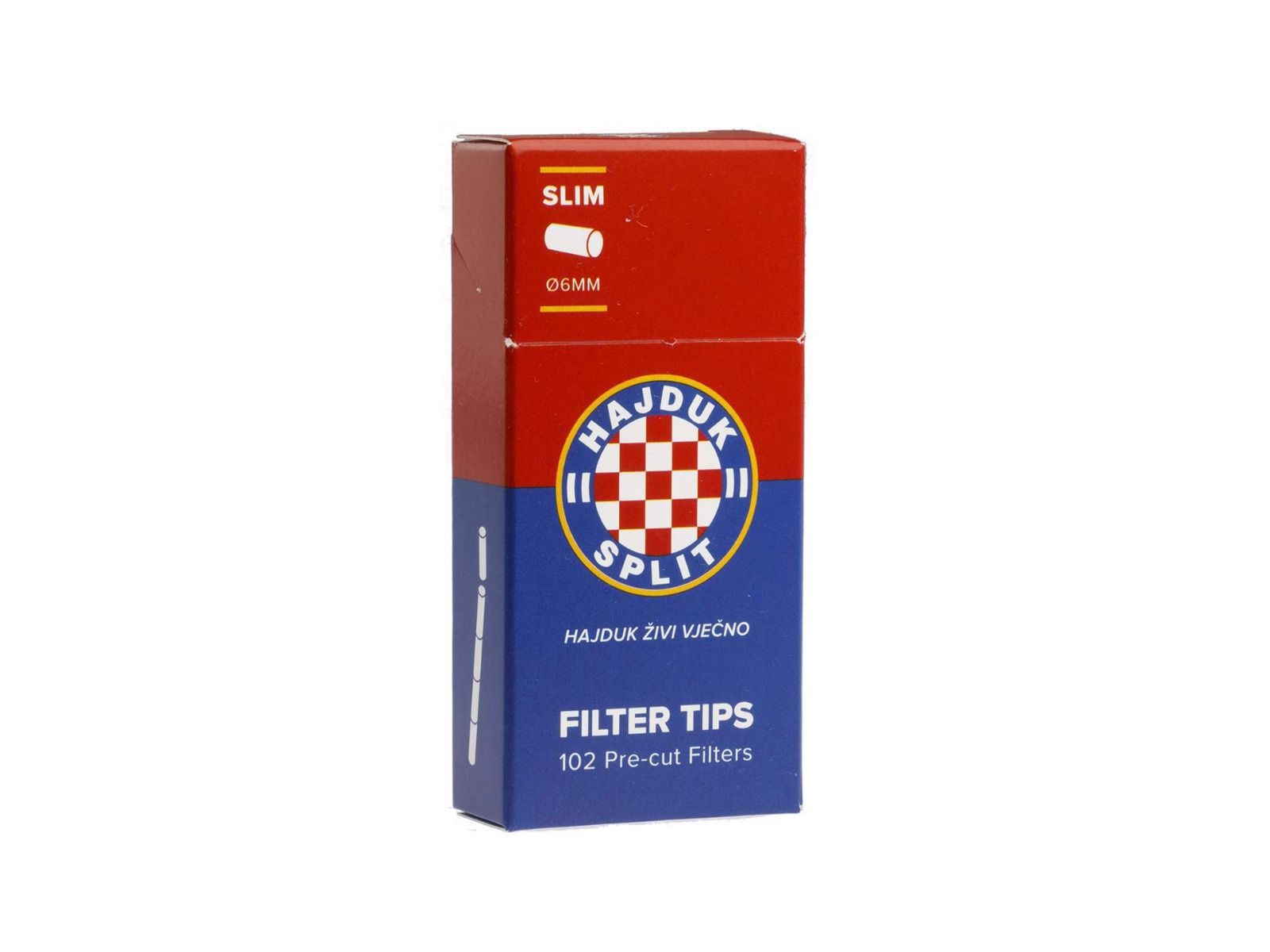 Hajduk filteri za cigarete slim, 102 kom