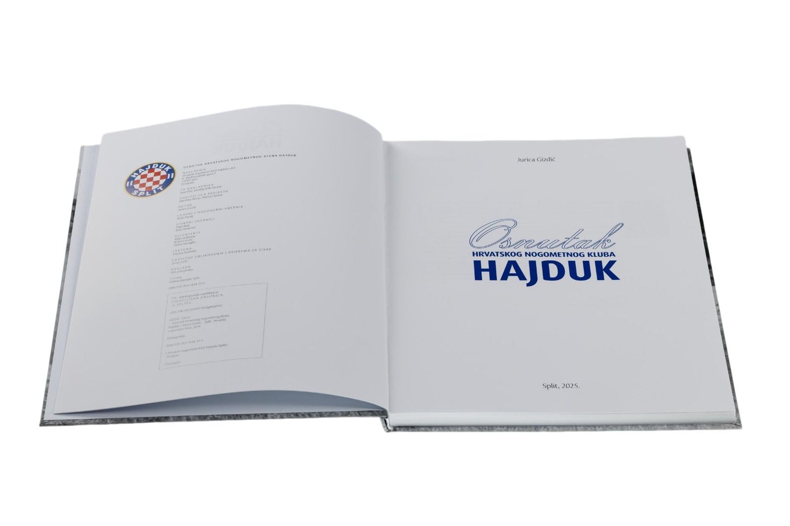 Knjiga "Osnutak NK Hajduk"