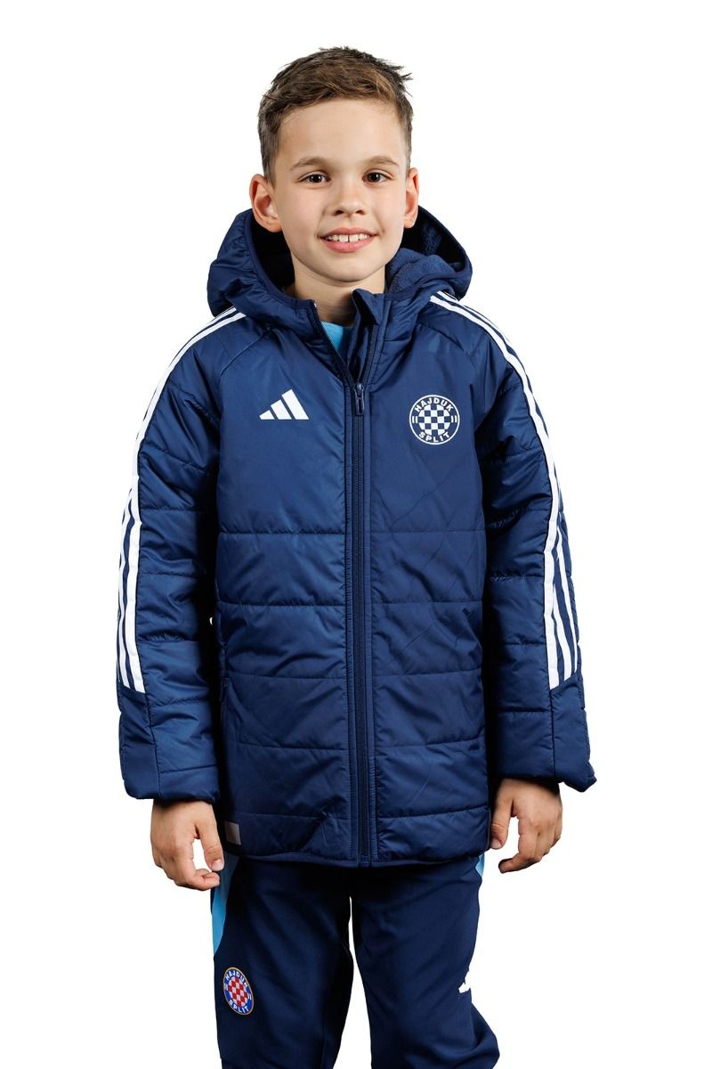 adidas zimska jakna s kapuljačom dječja, Hajduk TIRO24 WINTJKTY, navblu